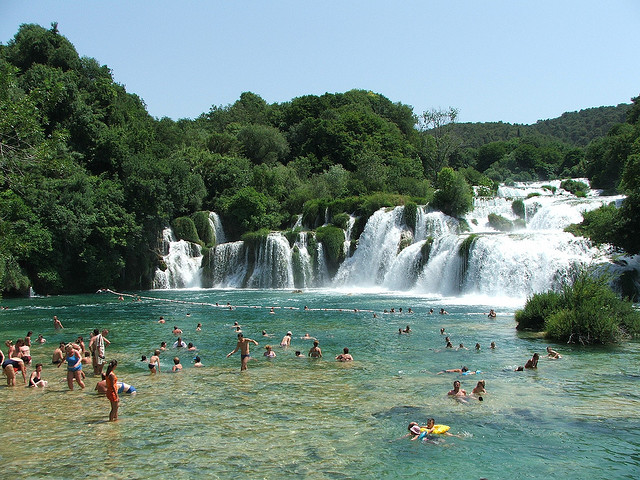 Krka Nemzeti Park Horv t Tengerpart